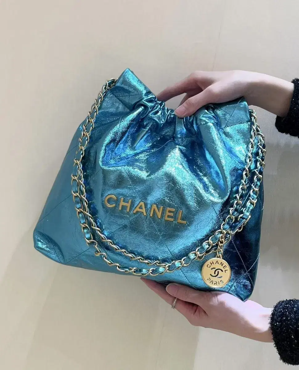 해외 구매 CHANEL 채널스트링 숄더 토트37*35*7cm